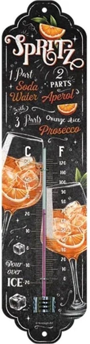 Thermometer Aperol Spritz