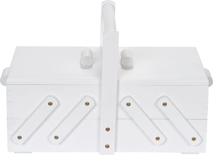 PRYM Naaibox hout S wit 612579 - Naaiboxen - Prym