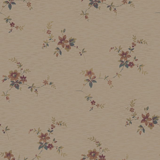 Boråstapeter Vliesbehang 3291 - Timeless Traditions - Botanisch Beige - 53cm x 10.05m