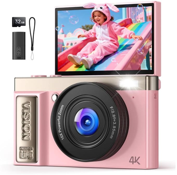 MKSS® Vlog Camera – Compact Fototoestel – Video Camera