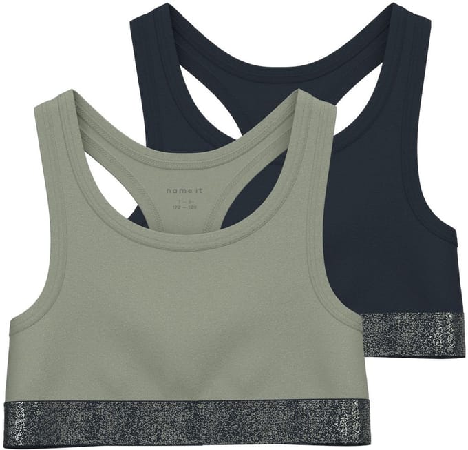 NAME IT NKFSHORT TOP 2P NOOS Meisjes Ondergoed - Maat 122/128