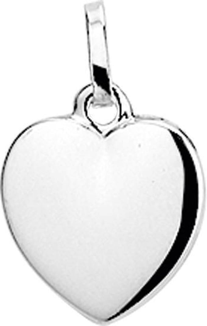 The Jewelry Collection Hanger Hart - Zilver