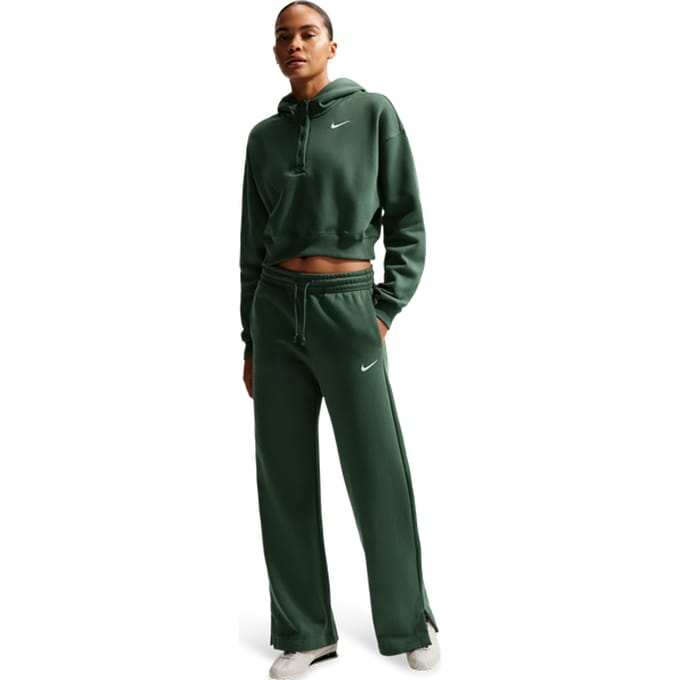 Nike Sportswear Broeken Dames - Groen - Maat 34 - Katoen Jersey