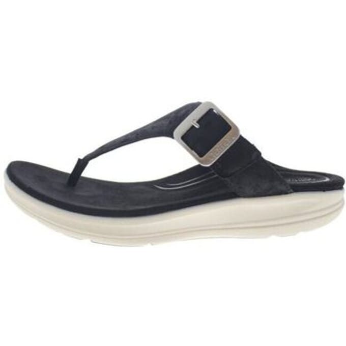 Teenslippers Aetrex Donna Black