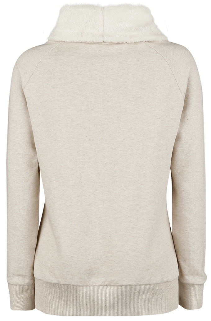 Peanuts Sweatshirts - Snoopy Winter - S tot XXL - voor Vrouwen - beige gemêleerd