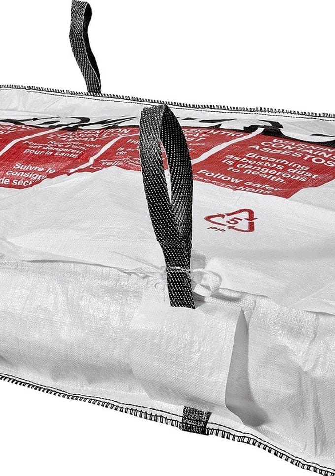 Asbestplatenzak 310x110x30cm | 1500KG