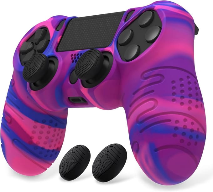 Beschermhoes en Controller Grips voor PS4 Controller - Antislip Siliconen Skin