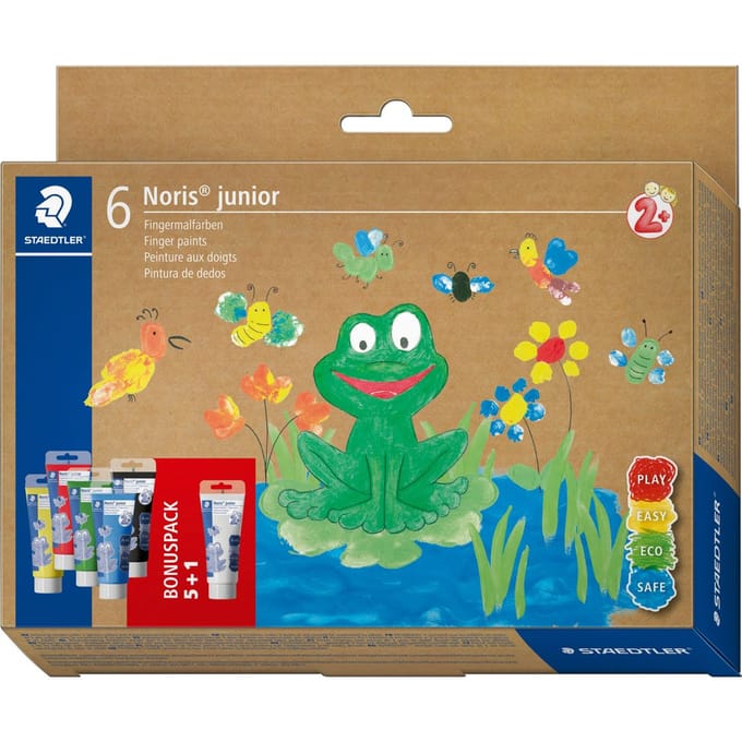 Staedtler Finger paint Noris jun 6pcs box
