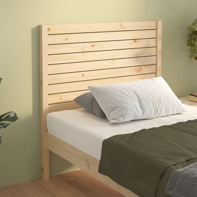 vidaXL - Hoofdbord - 96x4x100 - cm - massief - grenenhout