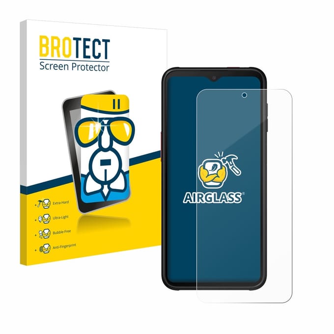Screenprotector voor Samsung Galaxy XCover 6 Pro Enterprise Edition Beschermglas transparant