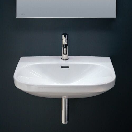 LAUFEN LUA washbasin 60 x 46 cm with tap hole, with overflow, not suitable for undermounting H8110830001041
