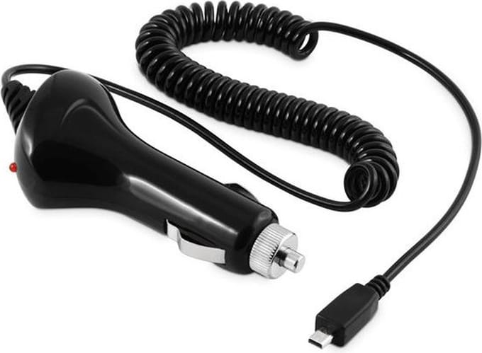 Doro Micro USB Car Charger - Zwart