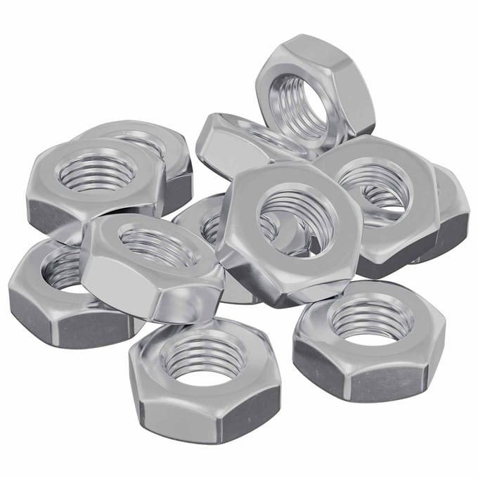 vidaXL - Hex - Moer - 3600 - st - zilver - Metaal