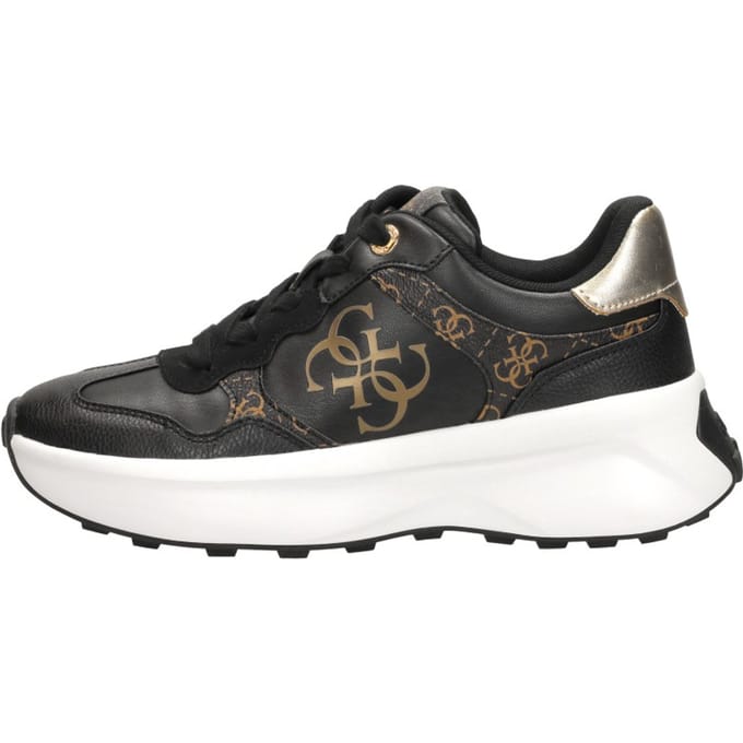 Guess Luckei Sneakers - Dames - Zwart - Maat 38