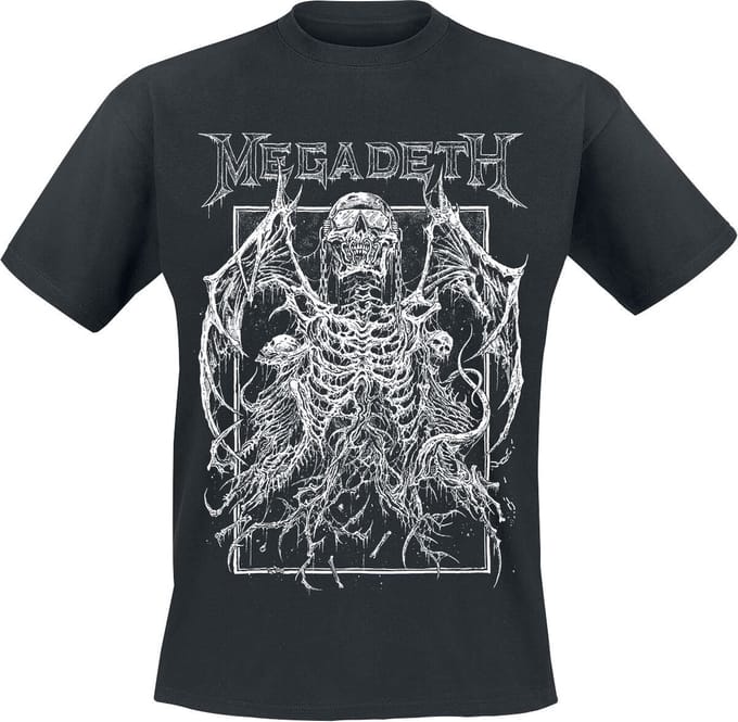 Megadeth T-shirt - Rising - S tot 4XL - voor Mannen - zwart