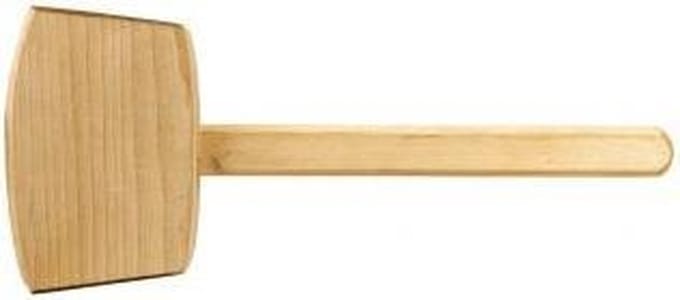 Topex Houten Hamer Vierkant 315mm 500gr