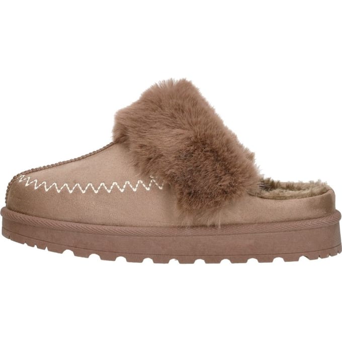SUB55 Home Collection Pantoffels Open Pantoffels Open - taupe - Maat 37