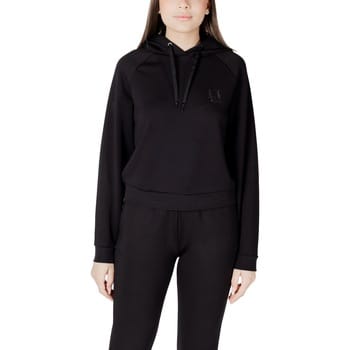 CrystalEmbellished Hoodie Jogger Set Wo - Black Sweatshirts