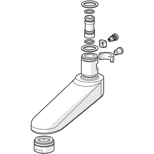Hansa Medica - Uitloop compleet, 96 mm 59910419