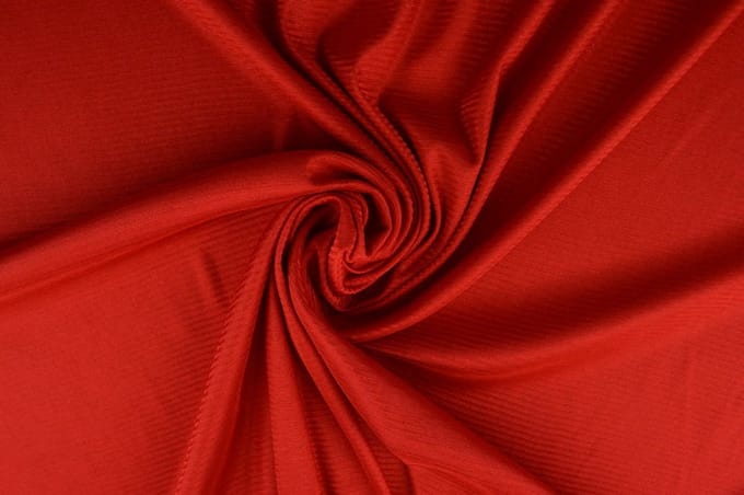 55 meter stretch voering - Rood - 100% polyester
