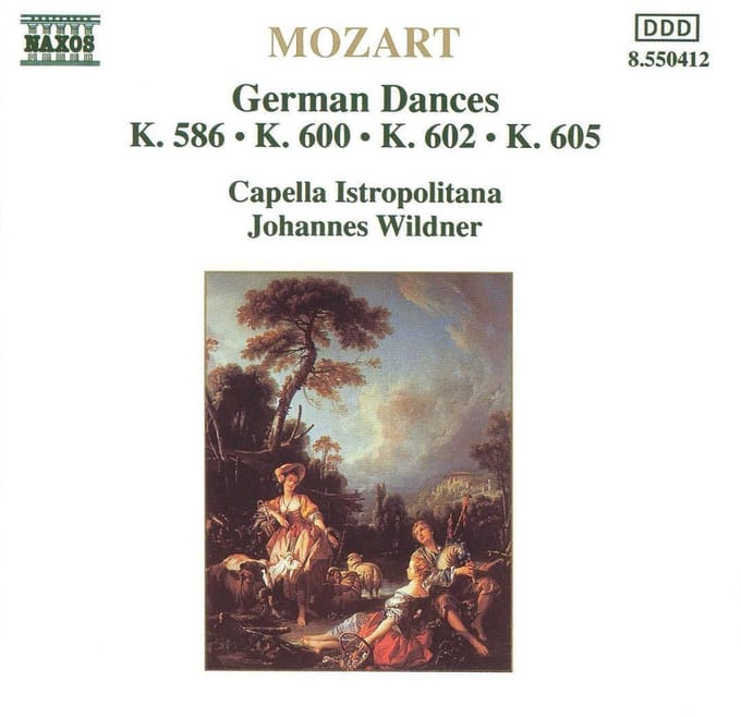 Capella Istropolitana, Johannes Wildner - Mozart: German Dances (CD)