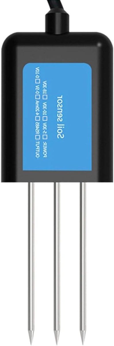 Bodem pH-sensor - Grondmeter - Tuinteelt Optimaliseren - IP68 Waterdicht - 3-9 pH - Zwart