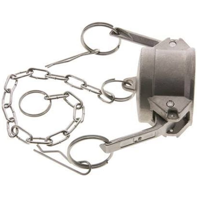 Camlock DN 40 (1 1/2'') Koppeling RvsEnd Cap Type DC MIL-C-27487