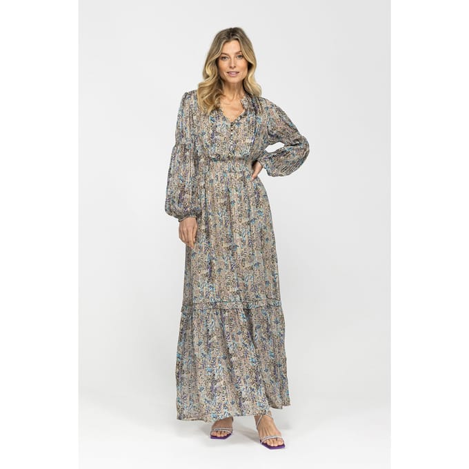 Ibana Dayne Print Flower Dots Taglia: 36 | Maxi abiti Outlet | Donna