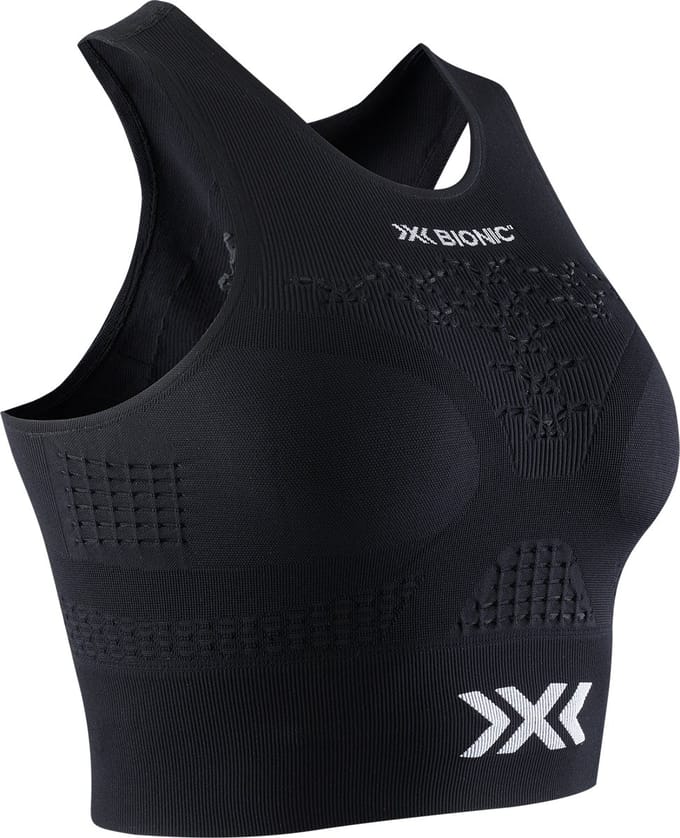 X-Bionic Energizer 4.0 Fitness Crop Top Dames Bright Lavender/Wit - XL