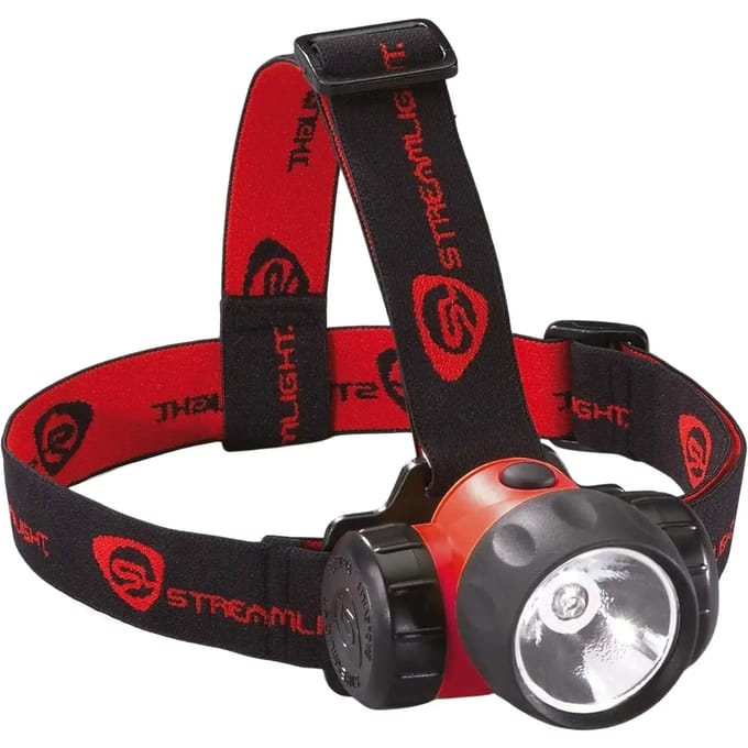 Hoofdlamp + rubberen band met batterij Streamlight 3Aa Haz-Lo Atex