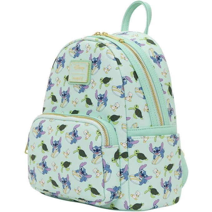 Loungefly - Lilo & Stitch dierenvriendjes mini-rugzak met all-over print
