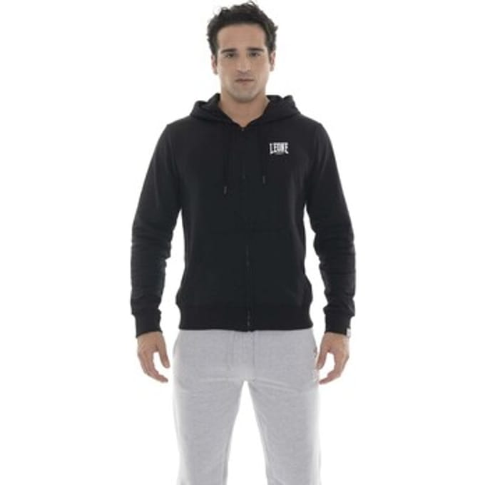 Capuchon sweaters Leone 1947 Man Hoody Full Zip Small Logo