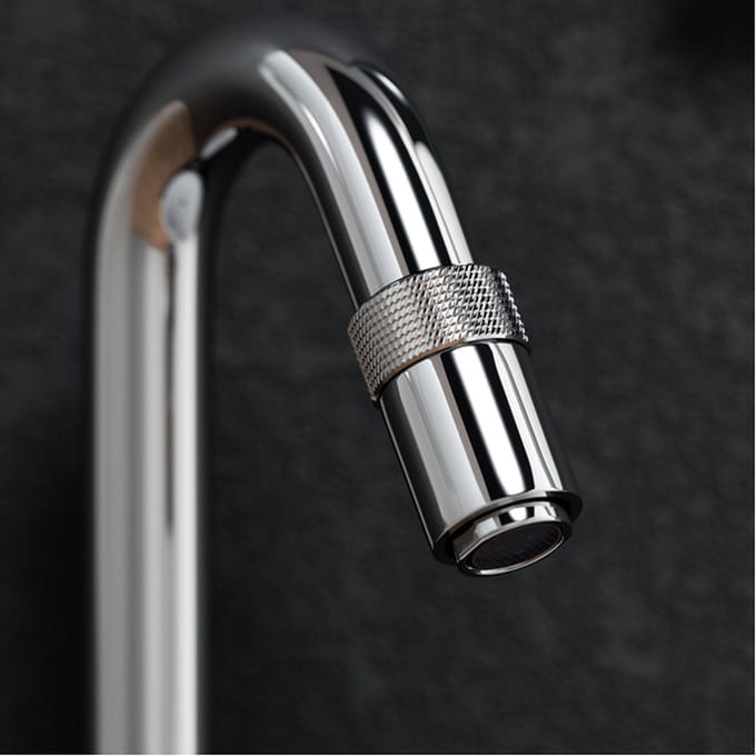 Clou Freddo 9 Fonteinkraan - H7.5xD8.4cm - Chroom