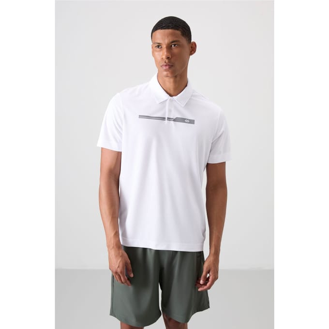 Heren Polo Kraag Knop T-shirt