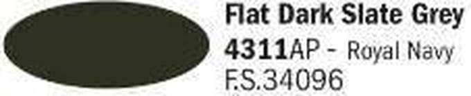 Italeri 4311ap - Flat Dark Slate Grey - Modelbouwverf Acryl