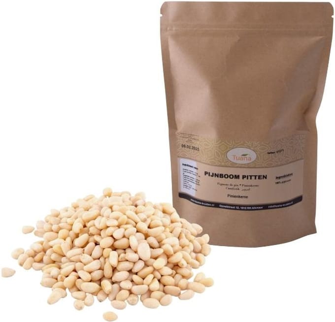 Tuana Kruiden - Pijnboompitten - Strooibus 180 Gram - MP-P-0023