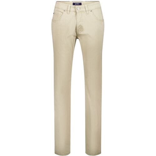Gardeur Broek Bill Everyday Essential Fine Pattern Soft Touch Comfort Stretch Zand / male