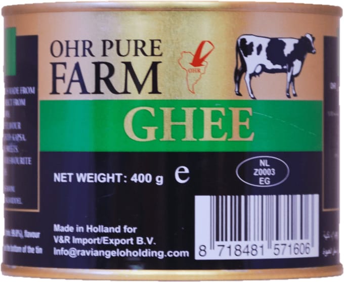 OHR | Pure Farm Butter Ghee | 400 gram