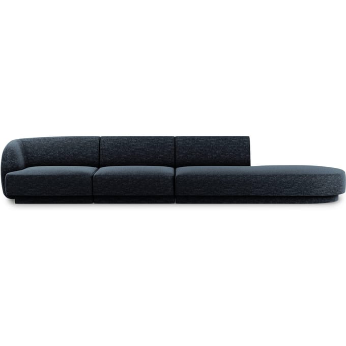 4-zitsbank Miley rechts-open chenille | Micadoni Limited Edition
