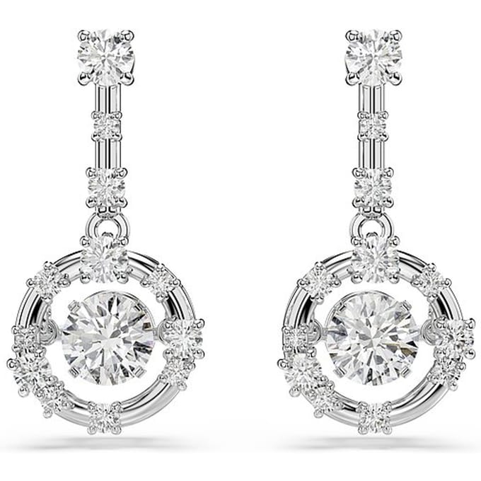 Swarovski Constella Dames Oorbellen Metaal - Zilver