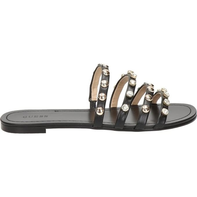 GUESS Cevan Sandalo - maat 39 - Dames Slippers - Zwart