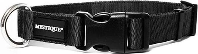 Mystique Nylon Halsband Zwart 55-65cm
