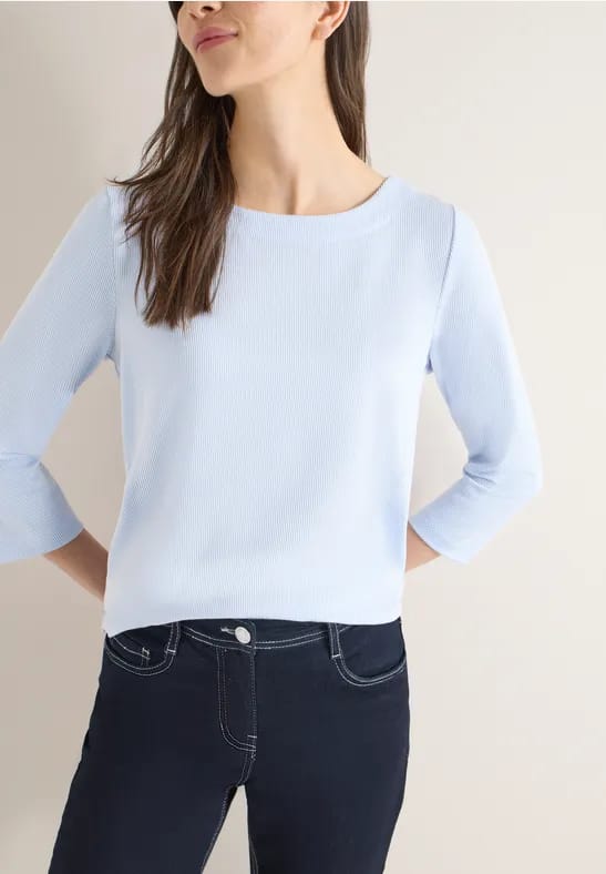 Dames-T-shirt met lange mouwen Cecil