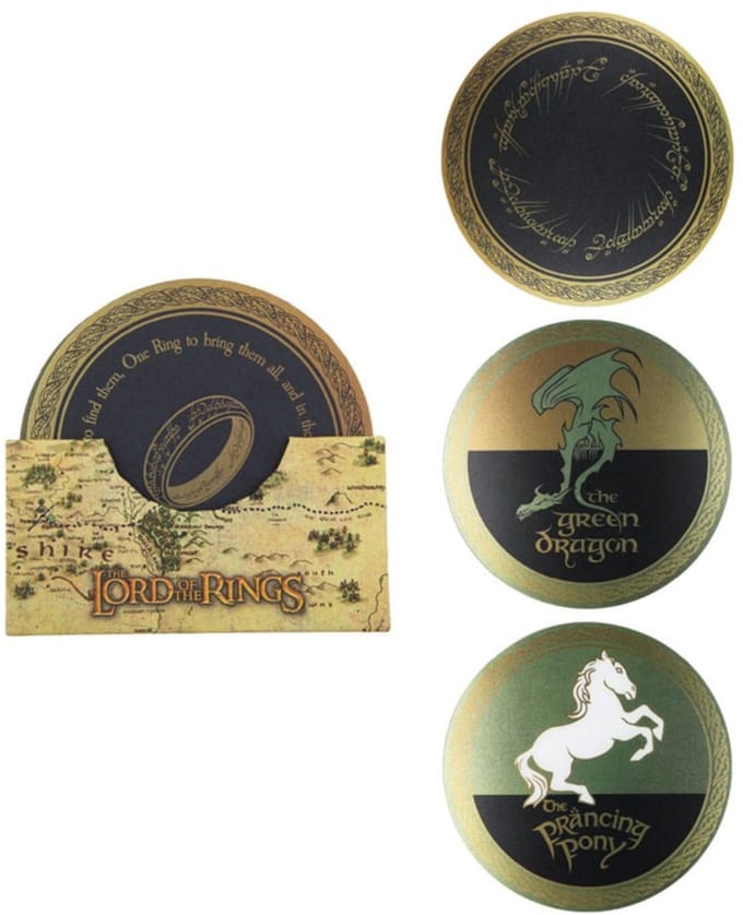 Lord of the Rings Coaster 4-Pack
