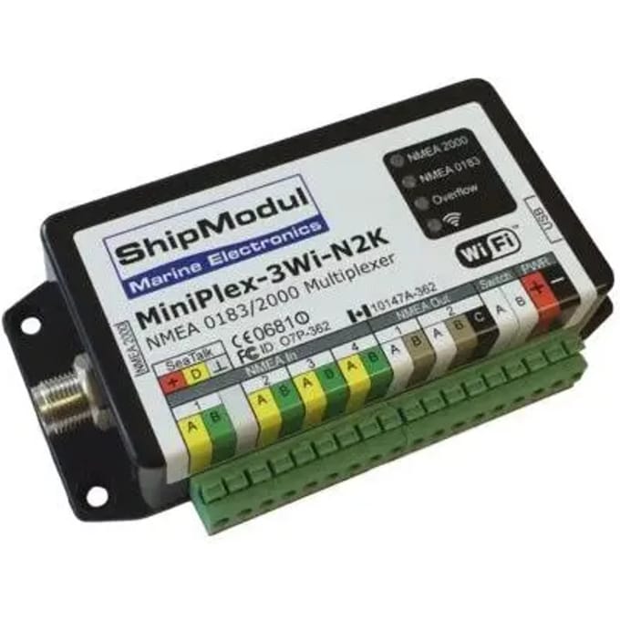 Multiplexer versie wifi, usb, nmea-n2k ShipModul Miniplex-3Wi-N2K