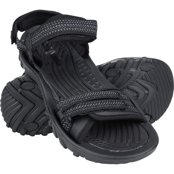 Mountain Warehouse Dames/Dames Cyprus Chevron Sandalen (Zwart)