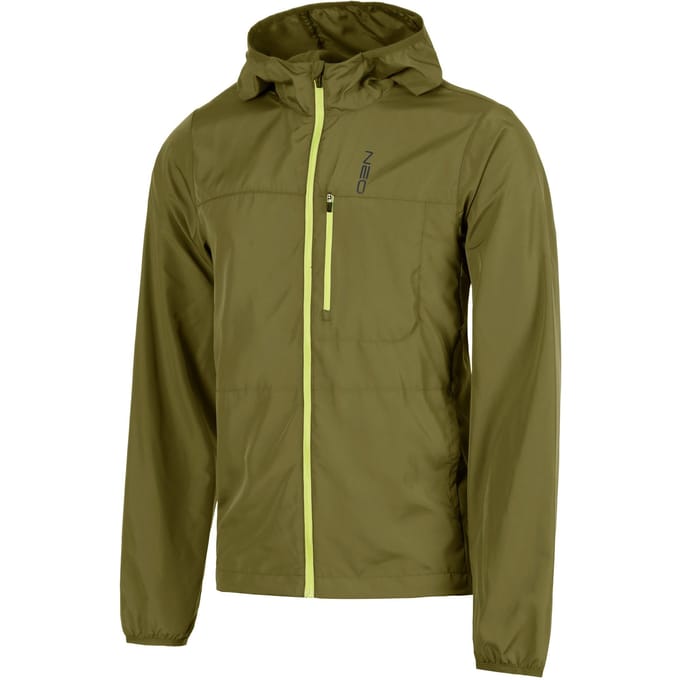 NEO Feel the Vybe Fly Hardloopjas Heren-olijf, limoen