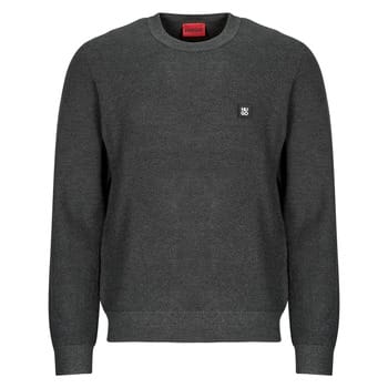 Regular fit gebreide pullover met scheerwol model 'SETAL'