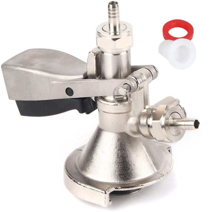 Stainless Steel A-Type Beer Keg Coupler - Duurzame Keg Connector voor