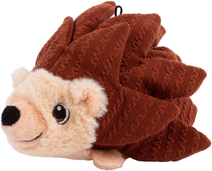 Kong Layerz Forage Hedgehog - Knuffel - 10.16x15.24x20.32 cm Bruin M/L